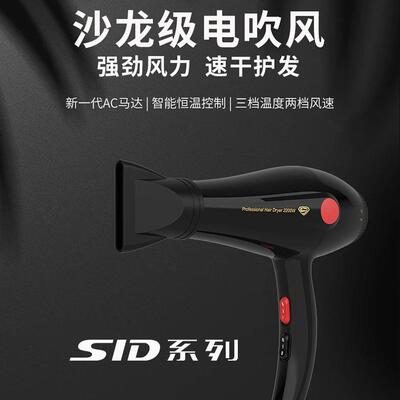 超人电吹风沙龙级强劲风力速干护发RD2272吹风机大功率不伤发