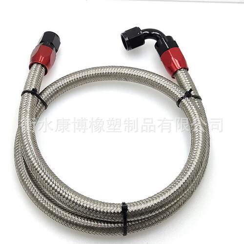 1米油冷器管AN6改装油冷器油管总成0度/90度铝安装接头套装