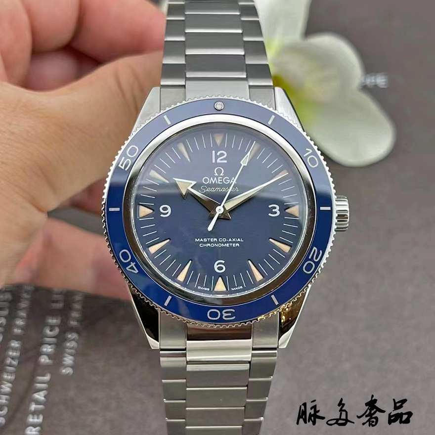 98新欧米茄海马300钛金属机械41mm手表男表233.90.41.21.03.001