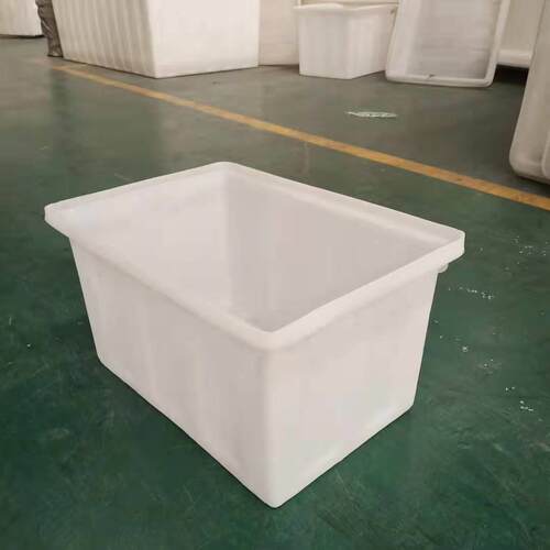 加厚牛筋塑料水箱K120L长方形水产养殖箱结实耐用清洗盆