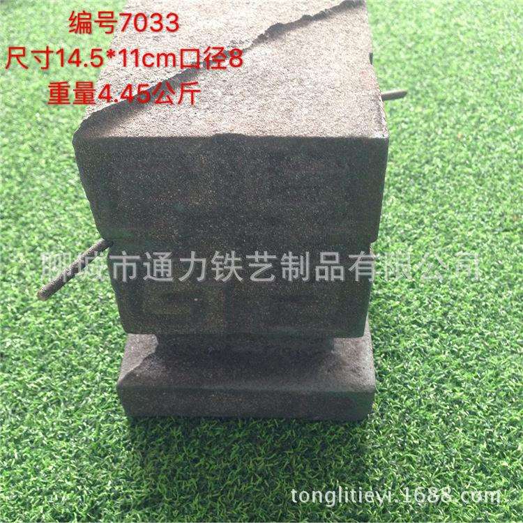 河北沧州 加工可做 铸铁柱子 铁艺装饰配件 铁艺立柱头厂家可定