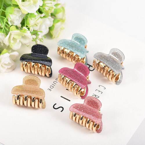 irls Fashion Gold Crab For Hair Tins Clamps Hair Accessories