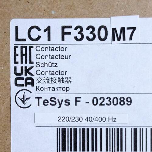 LC1F330M7接触器LC1F330M7330A220V接触器LC1F330M7交流接触器