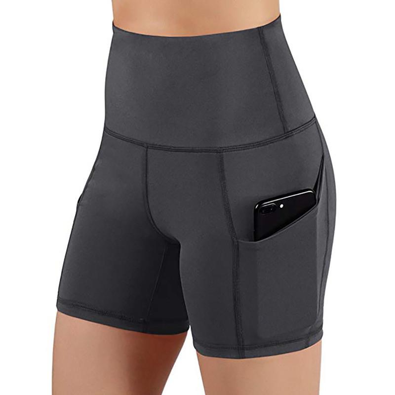 leggings yoga pocket side phone cell with women for shorts