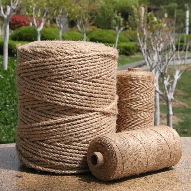麻绳绳子手工diy装饰材料编织粗细黄麻绳线捆绑水管照片墙猫抓绳,居家布艺,绳子,淘宝优惠券,粉丝福利购,淘宝优惠卷