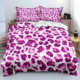 厂家直销印花 三件套件套豹纹 四king 枕套数码