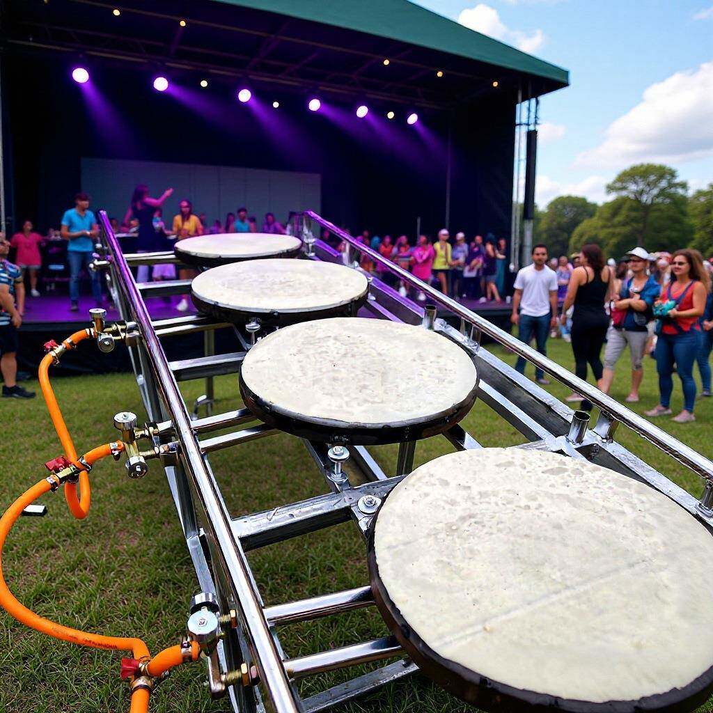 推拉式煎饼机上下加热绿豆粉机豆皮豆丝机器煎饼果子机多功能高效