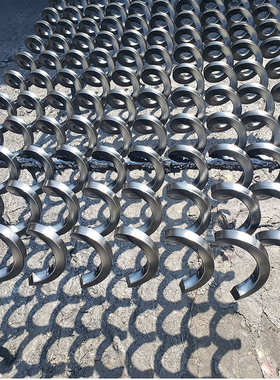 螺旋轴螺旋无设备碳钢机械簧不锈钢方厂家配件机床 杆钢螺旋