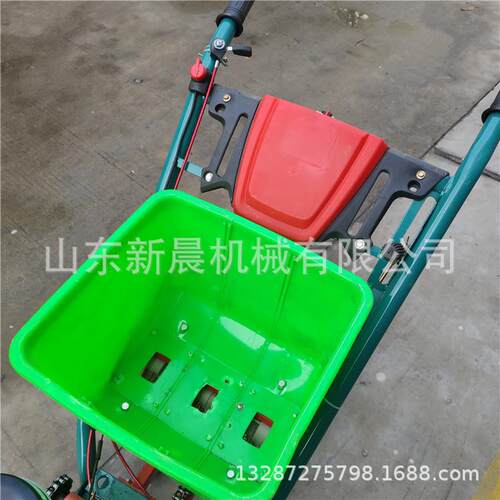 手推式除草施播种机苗圃茶园施机玉米播种机