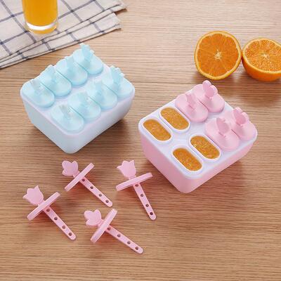 Ice Cube Plastic Mold, Ice Cube Tray with Lid, Cartoon Desig