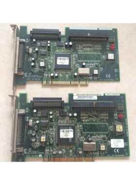 原厂adaptec AHA-2940W 2940UW 50针 68针 PCI SCSI卡 支持WIN7