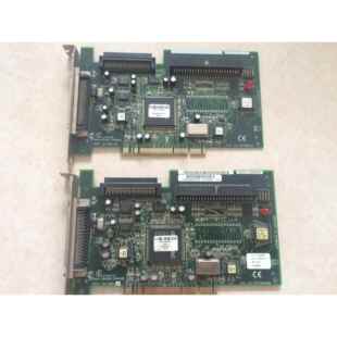 原厂adaptec AHA-2940W 2940UW 50针 68针 PCI SCSI卡 支持WIN7