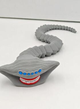 玛雅布鲁利维坦海者3D模型摆件