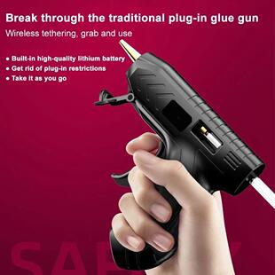 Household Lithium Electrothermal Glue Gun with 7mm Glue Stic