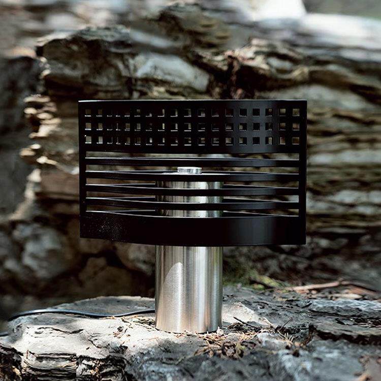 侘寂风黑色金属铁艺花器样板间酒店庭院客厅书房卧室玄关家居饰品