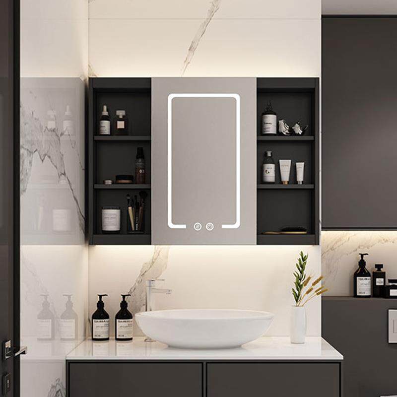 欧红志浴柜不锈钢智能镜箱浴室挂墙式卫生间防水镜柜镜子除雾