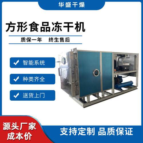 干燥大型商用食品果蔬宠物粮冻干设备真空冻干机医药冻干机