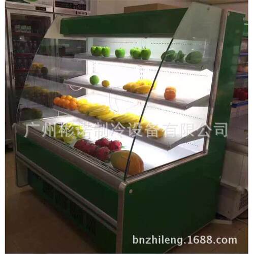 BNG-303米敞开式超市风幕柜立式半高柜水果蔬菜保鲜柜陈列柜