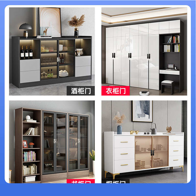 DX7L密码锁扣推拉门插销门锁明装插销式卫生间门栓室内反锁