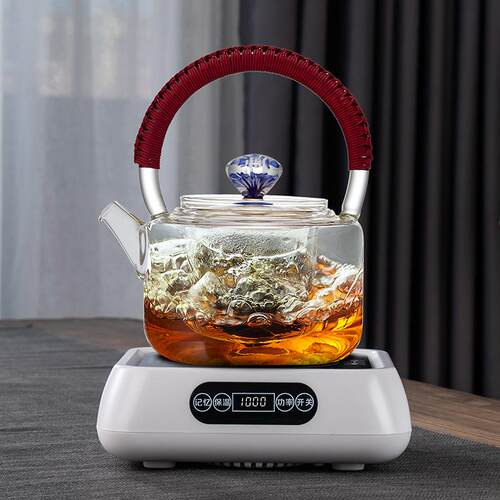 玻璃烧水壶泡茶专用耐高温加热煮茶壶家用套装电陶炉煮茶器