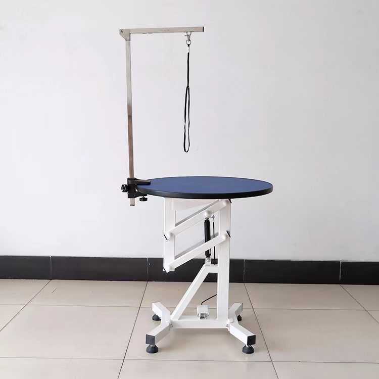 宠物设备美容美容升降操作台旋转化妆桌液压剪毛椅狗狗工作桌