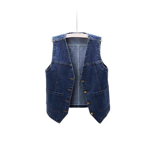 Cowboy vest short sleeveless jacket vest shoulder for