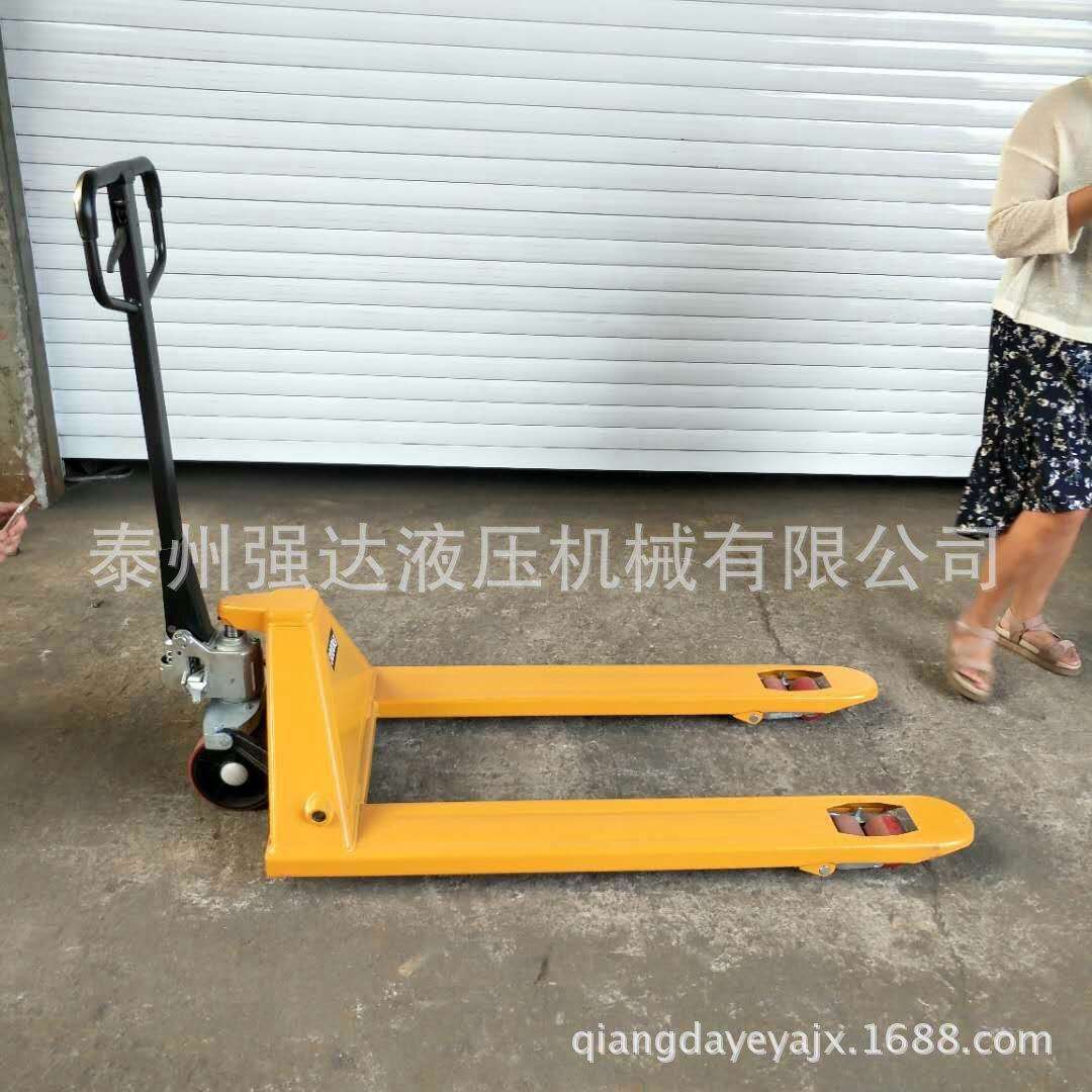 3T液压搬运车 手动拖车 液压托盘搬运车 手动液压搬运叉车