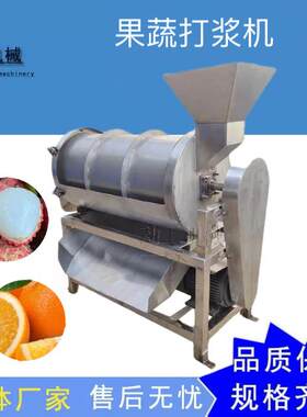 大产量水果打酱机 商用工业橘子去皮去籽制浆机 不锈钢打泥机