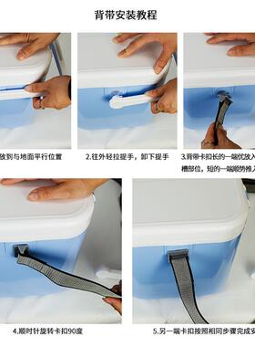 鼎龙.128箱L虾 新款增氧12.8L带孔活饵箱 多功能厂家直销便携小钓