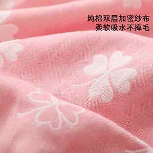 大吸水夏洗澡可穿式 睡袍码 浴巾浴 袍纯棉纱布00000女成人浴新款 季