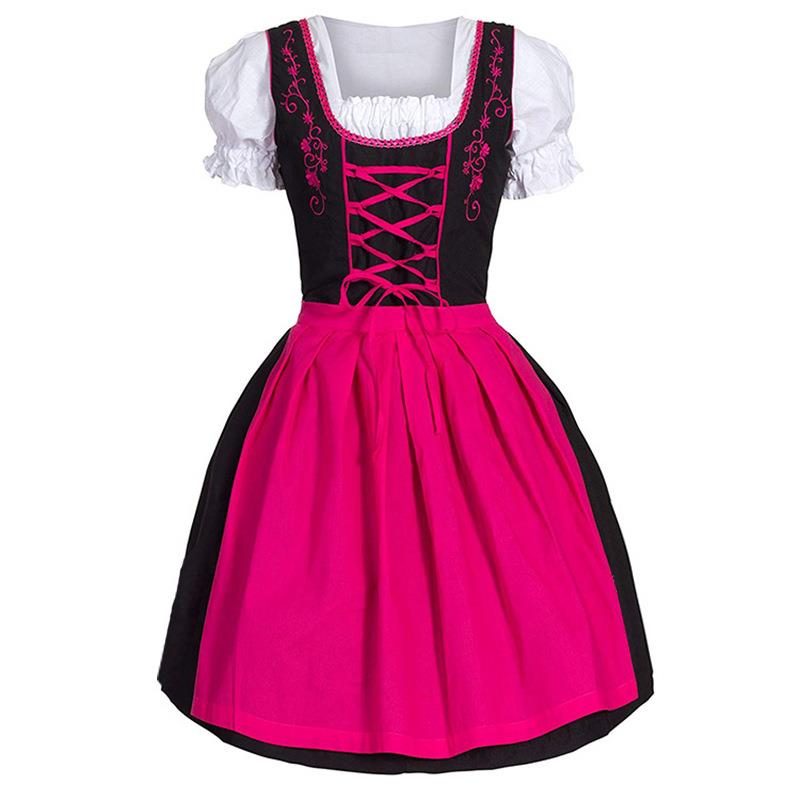 Anime maid outfit Oktoberfest cosplay maid plus size dress