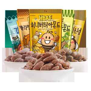 临期特卖韩国芭蜂蜂蜜黄油扁桃仁
