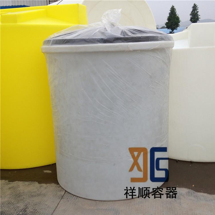 MT-2000L塑胶PE盐箱2000L锅炉软水设备配件溶盐桶2吨白色pe盐桶