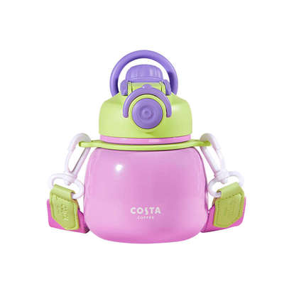 COSTA吨吨桶保温杯吸管杯子高颜值可爱水杯便携男女学生儿童水壶