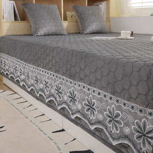 冬季水晶绒通用农村火炕土炕家用加厚东北炕革榻榻米电热炕席