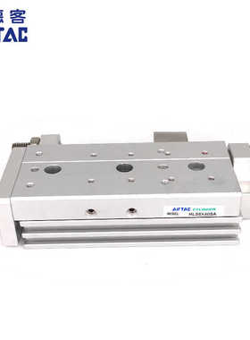 亚德客滑台气缸HLS6/8/12/16/20/25LX10*30/40/50/75/100SAS-气缸