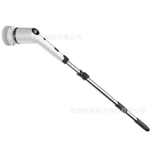 手持无线电动清洁刷多功能电刷液动晶数显合一伸409缩八电拖把动