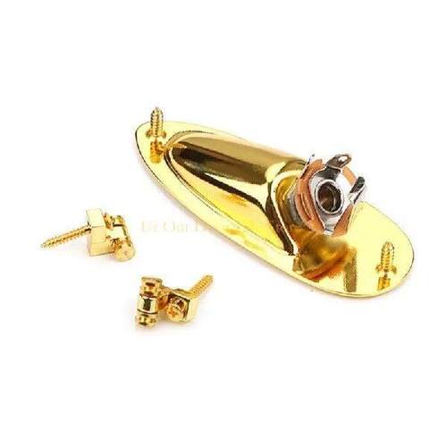 77UF 6.35mm Guitar Pickups Output Input Jacks Plug Socket
