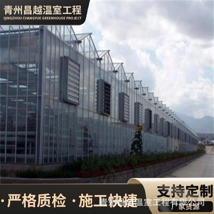 智能温室大棚生态餐厅连栋玻璃暖棚蔬菜瓜果种植农业温室观光菜棚