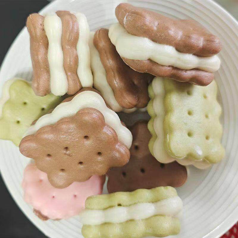 饼干馒头模具圆形奶油夹心饼干花样面食模具曲奇按压家用烘焙工具