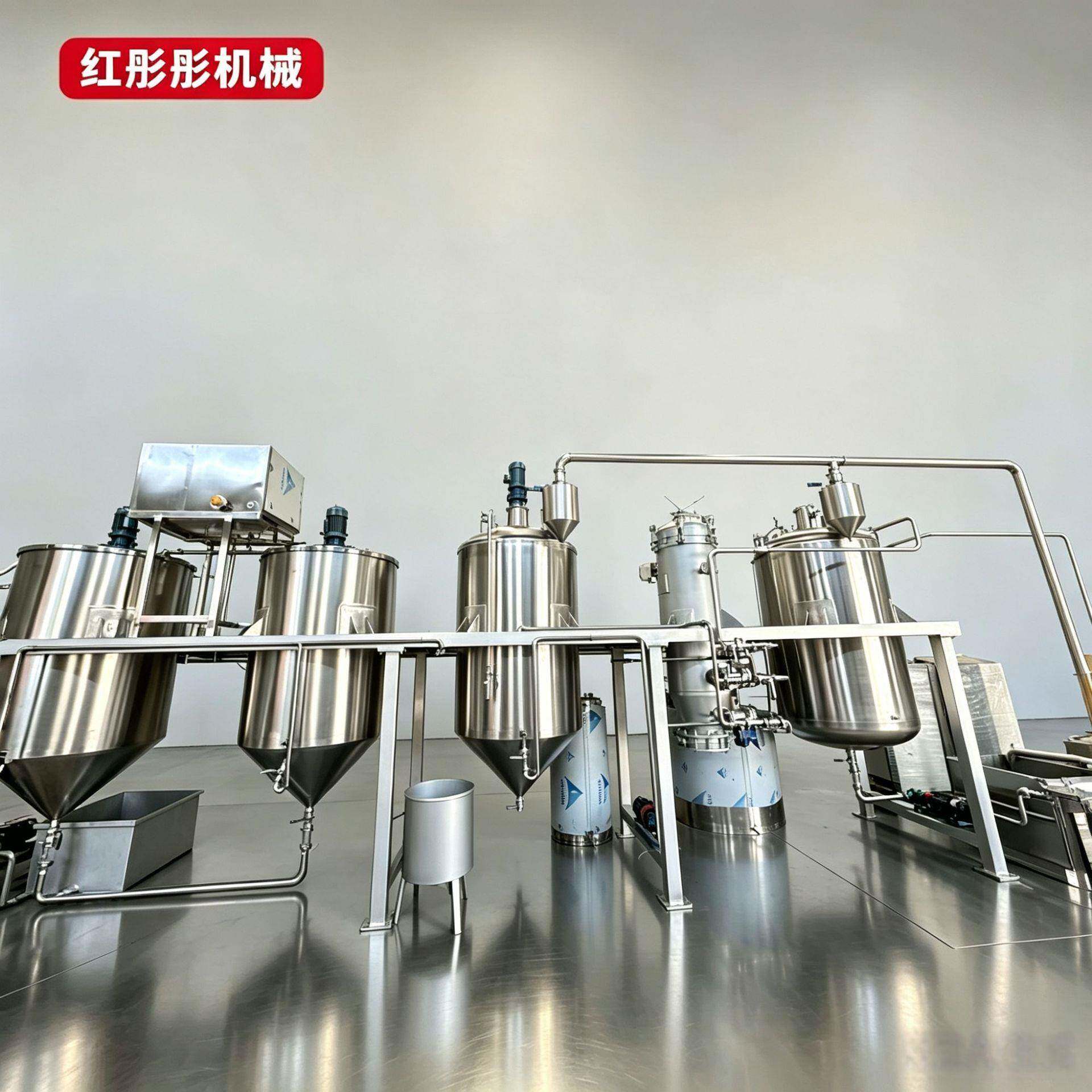 新型茶籽油压榨精炼生产线 菜籽油花生油大型全自动榨油机生产线
