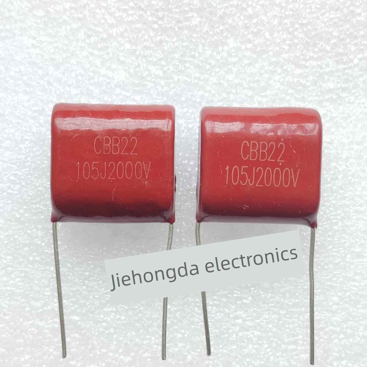 CBB22薄膜电容 105J2000V 1UF 1600V105 2000V105K脚距20MM