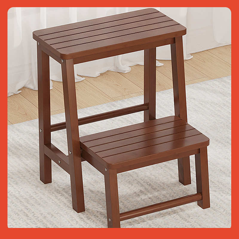 ⊙家用梯凳折叠梯人字梯加厚非实木梯椅凳子两用登高楼小梯子置物