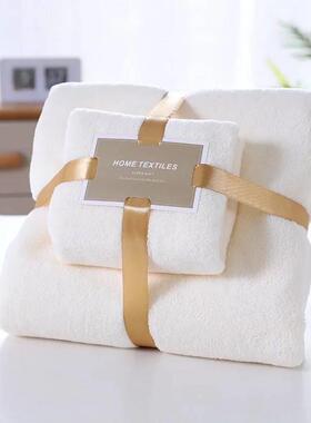 样板房展厅酒店浴巾毛巾扎带套装化妆室浴室轻奢软装饰品摆件组合