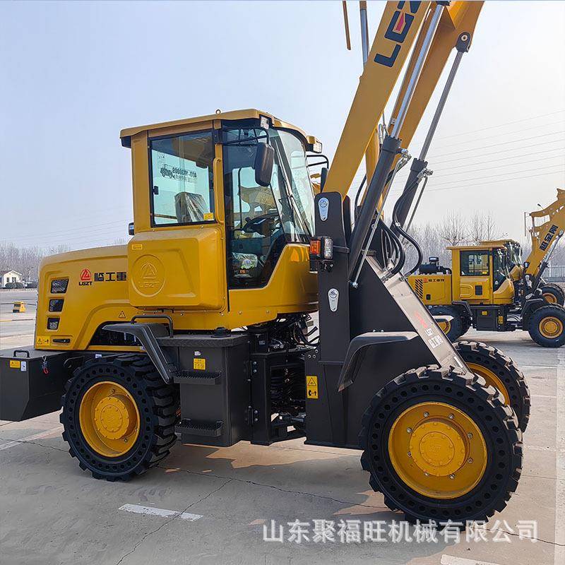 养殖场清粪液压抓草机建筑工地939型小铲车轮边气刹4.5米抓草机
