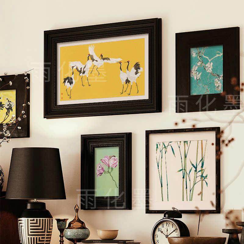 法式中古客厅组合装饰画南洋风挂画入户玄关壁画卧室床头艺术墙画,家居饰品,现代装饰画,淘宝优惠券,粉丝福利购,淘宝优惠卷