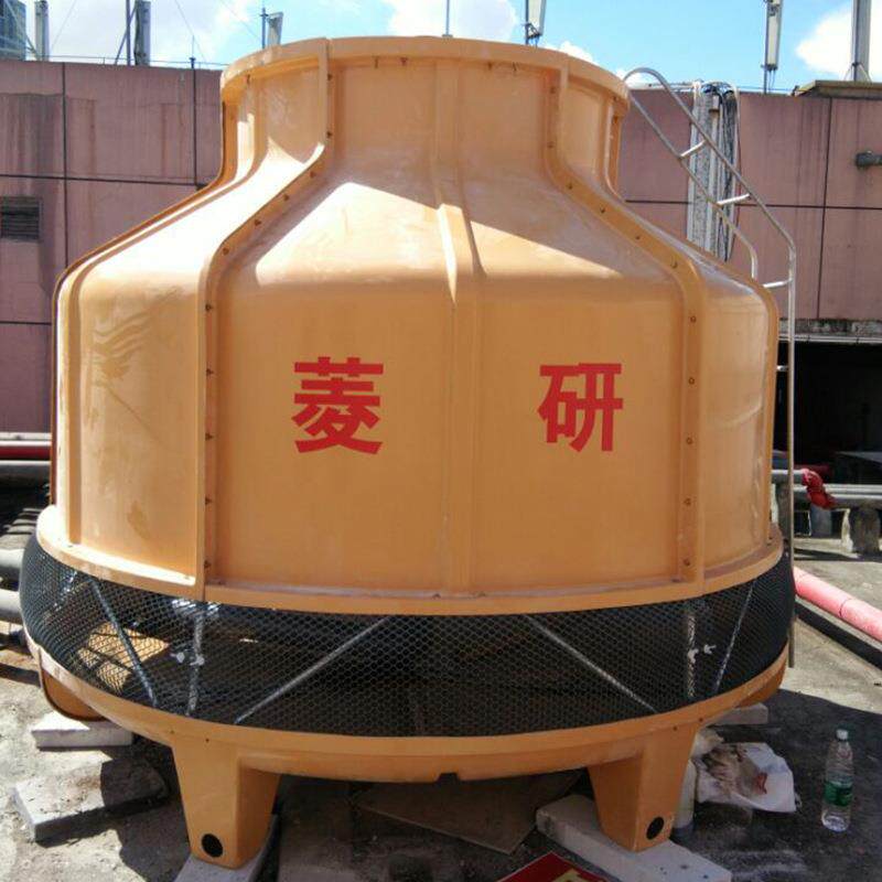 CT-100玻冷璃钢圆0形冷却塔厂家20T逆流式工业降温175T出口压散热
