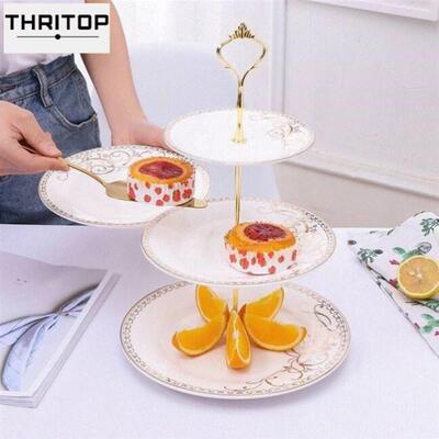Wedding dessert, table decoration, European style ceramic ca