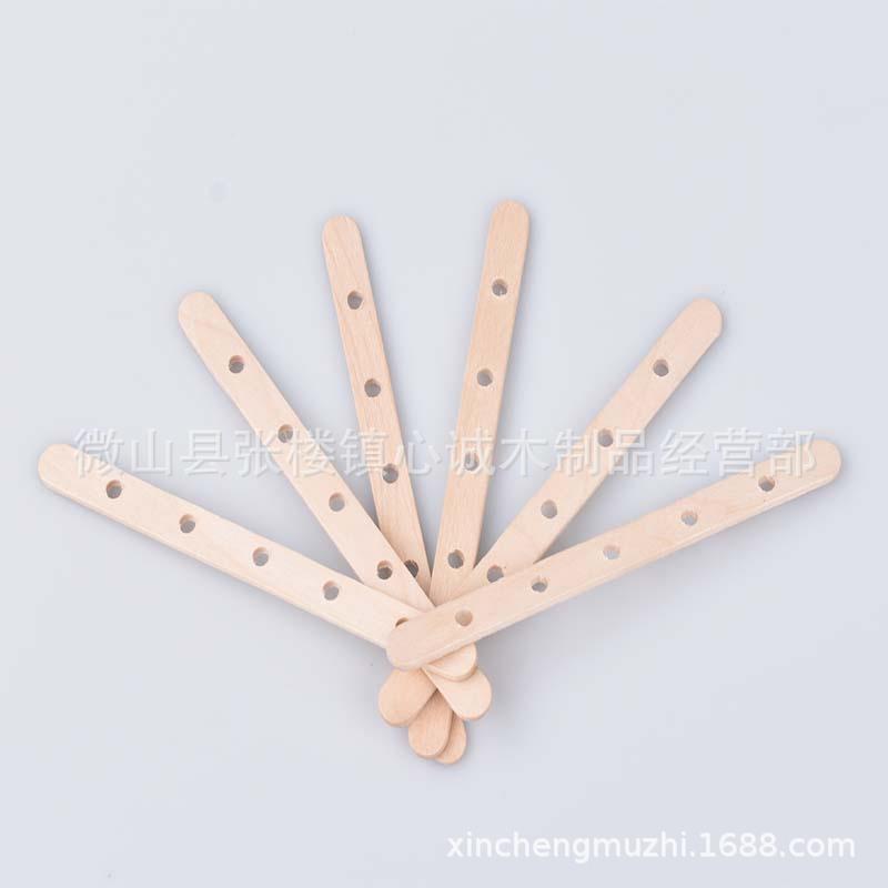 7孔木质固定0141板孔径1：0.4cm08MM多孔烛芯固定木板蜡1芯固定*