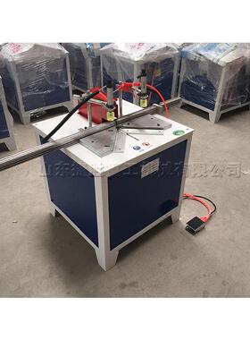 铝型材405度9度切机 P裱VC材料门窗切JS-02割机 十字绣边框铝切角